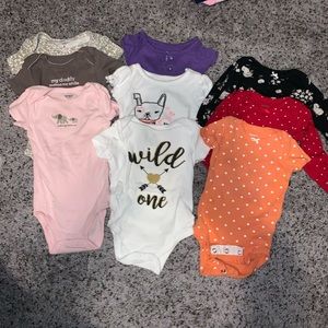 Baby Girl Bodysuit Bundle